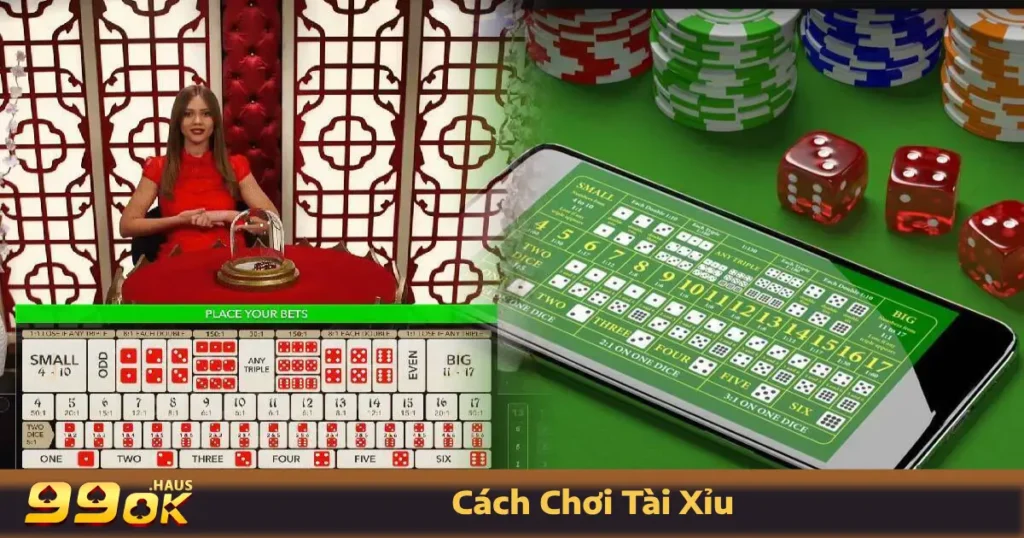 Cách chơi Tài Xỉu trên cổng game 99OK