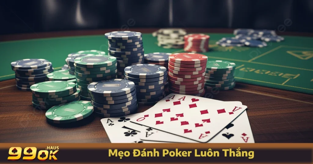 Mẹo Đánh Poker Luôn Thắng - Chinh Phục Bàn Chơi Tại 99OK 9 Những mẹo đánh Poker luôn thắng tại 99OK